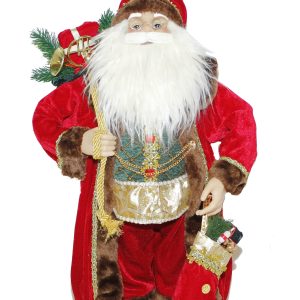 Winter Eve Santa 60cm