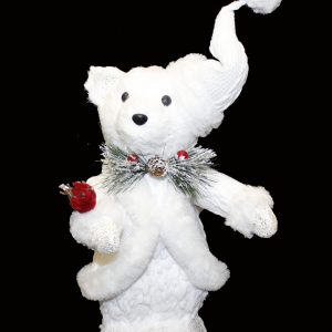 Arctic Standing Sparkle teddy bear