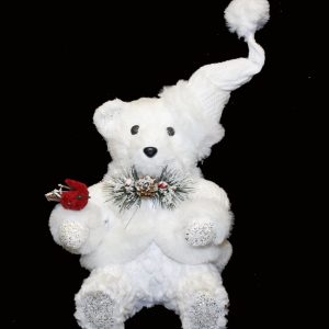 Arctic Sparkle sitting teddybear