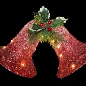 Red Gradient Bells with lights