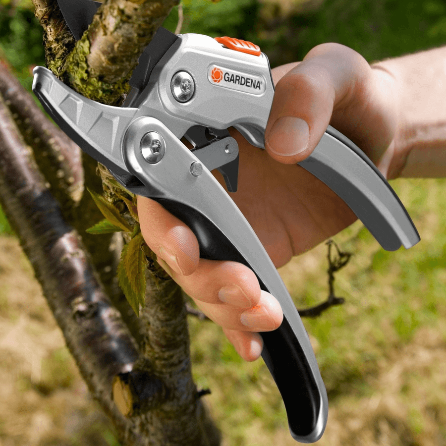 Comfort-Ratchet-Secateurs-SmartCut-pruning-branch.png