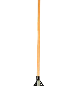 True Temper Flat Steel Leaf Rake with Wood Handle 24 Teeth