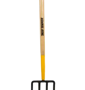True Temper Digging Fork with Wood Handle & D Grip