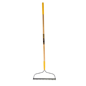 True Temper Bow Rake with Wood Handle & 16 Teeth