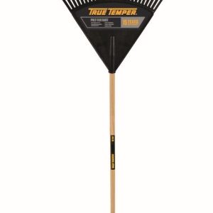 True Temper Poly Fan Lawn Rake 60cm 26 Tooth